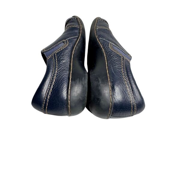 Clark’s blue leather Ashland indigo loafers size 6 - Picture 8 of 12